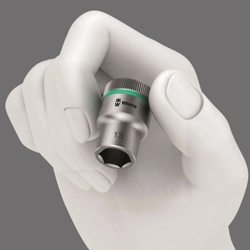 Wera Bicycle Set 3 Zyklop Mini Ratchet Bit Set 1/4" Drive Metric 05004172001