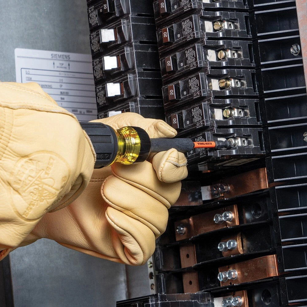 Klein Tools 32315HD 15-in-1 Ratchet Impact-Rated Multi-Bit Torsion Screwdriver