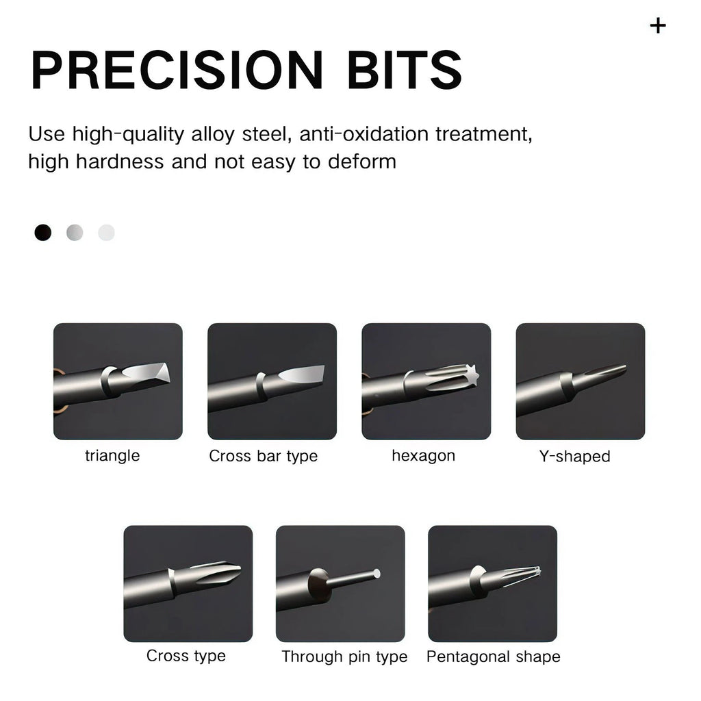 25 in 1 Screwdriver Set Torx Tools For MacBook iPhone X Samsung PC Tablet Laptop