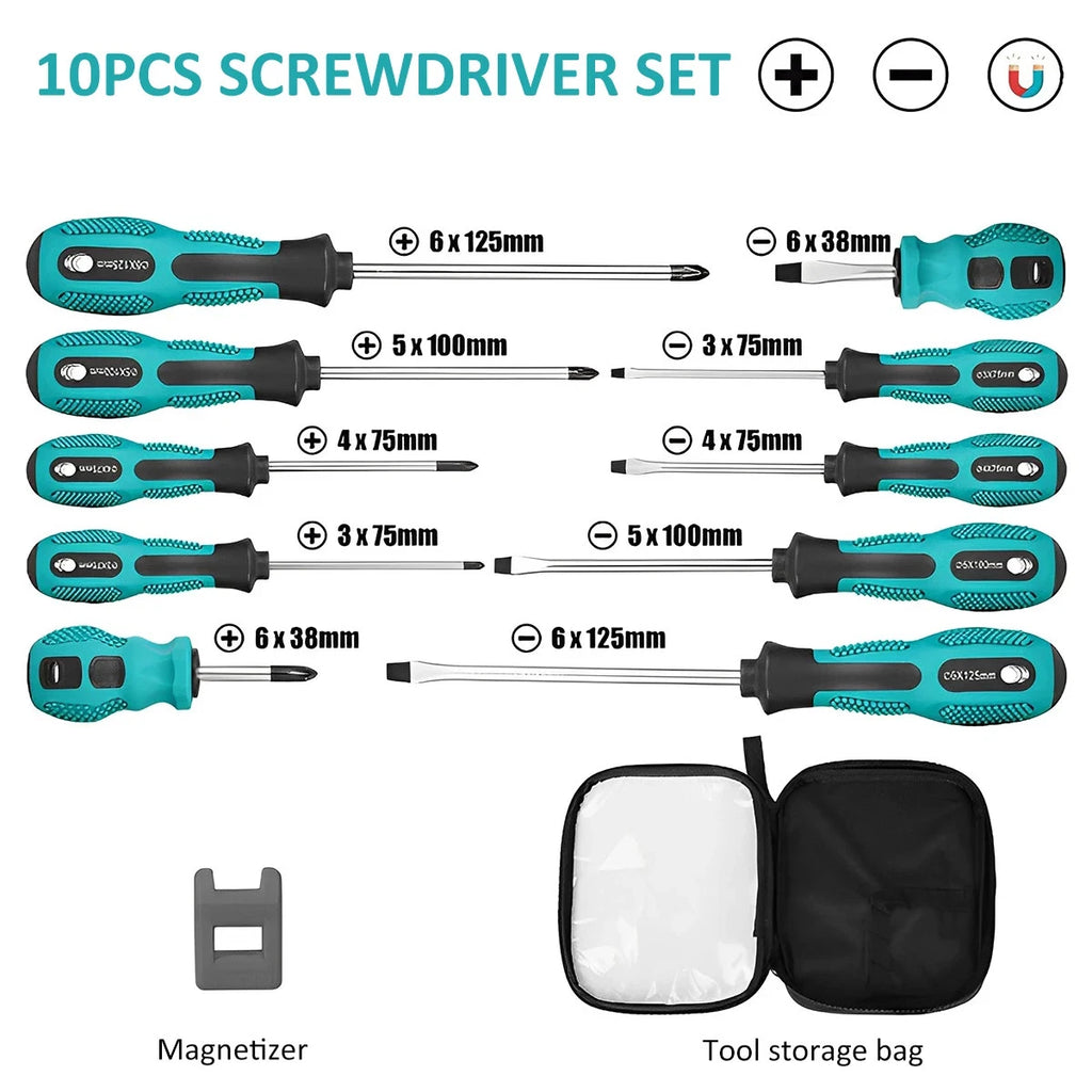 10Pcs Precision Screwdriver Set Hand Multi-tool Kit Y-shaped Triangle Magnetic