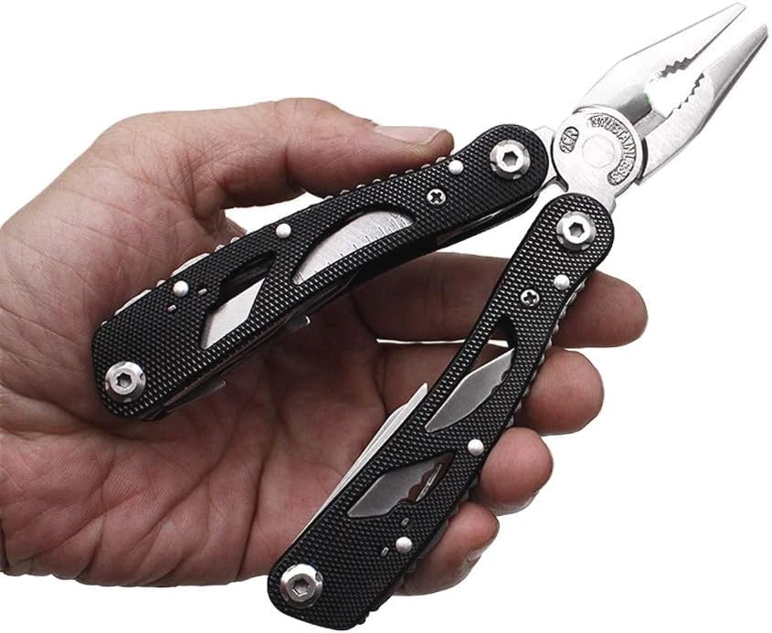 Multitool Pliers Set Stainless Steel Screwdriver Tool with 11 Screwdriver Bits