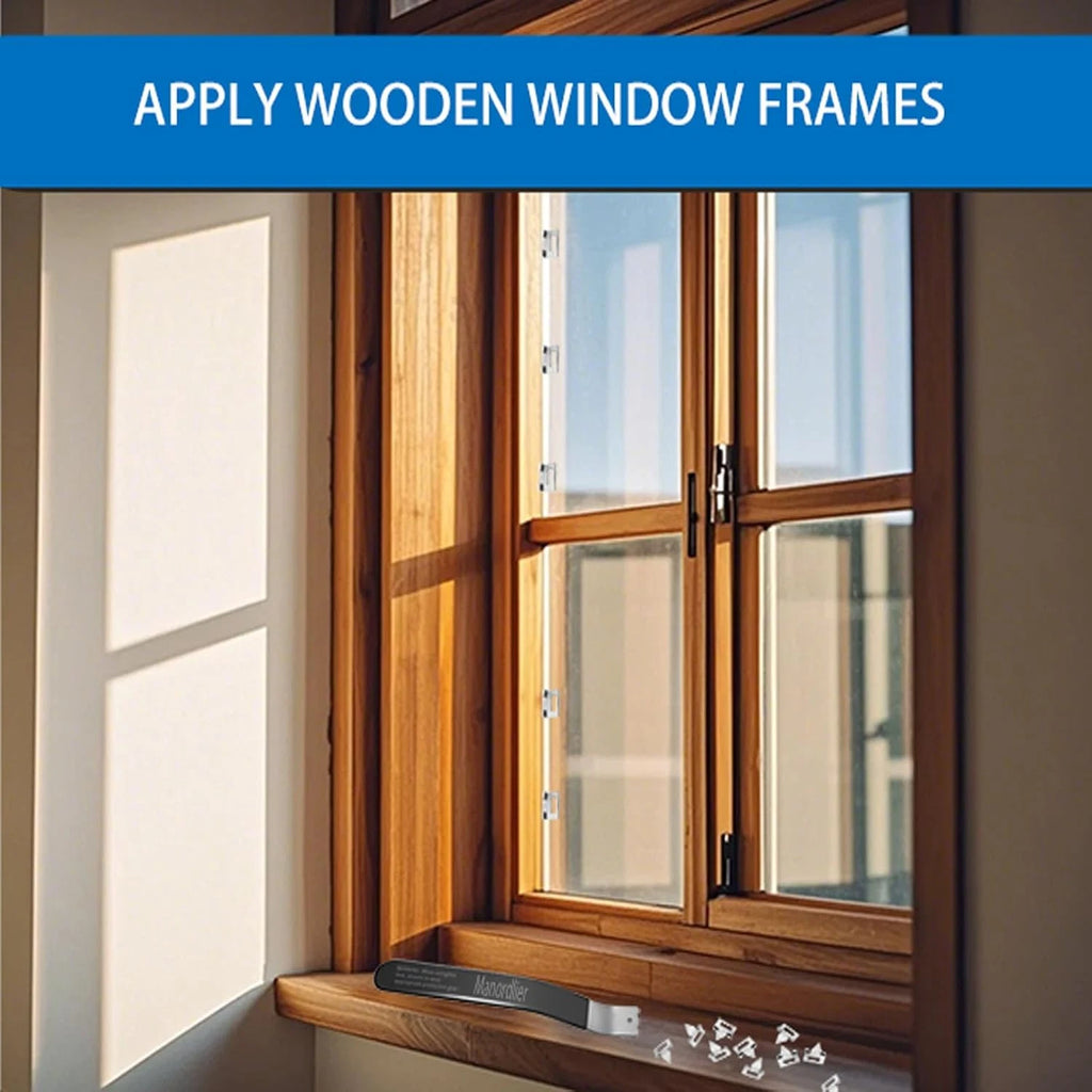 Glazier Points,120 Glazin Points and Glazier Point Driver for Easy Installation