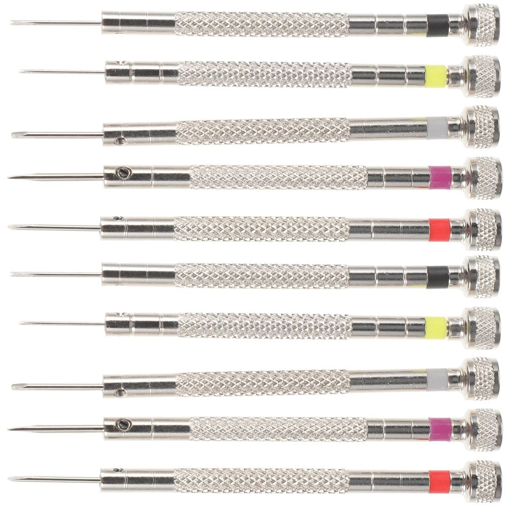 Flat Screwdriver Set Watch Repair Kit Eye Glass Repairing Eyeglass