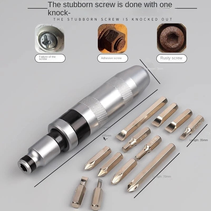 Impact Bit Screwdriver Set Multifunctional Combination Screw Removal Remover