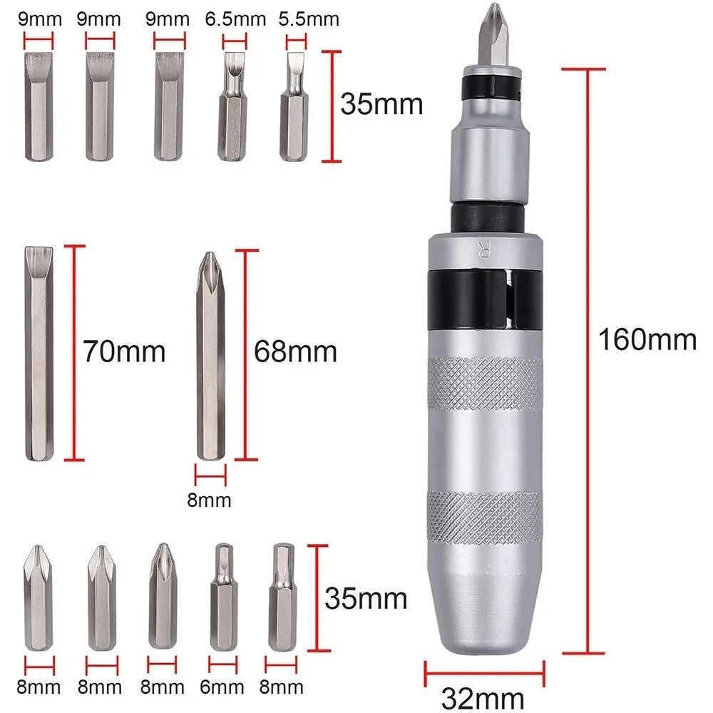 Screwdriver Set Industrial Grade Multifunctional Heavy Duty Shock Screwdriver