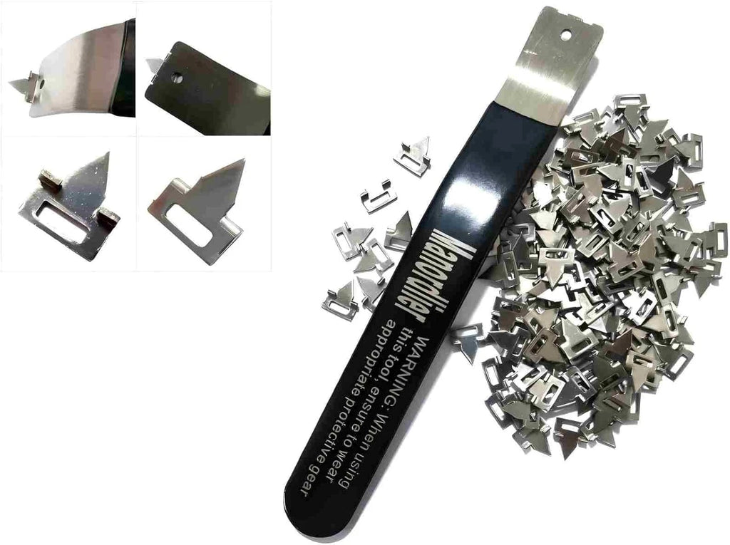 Glazier Points,120 Glazin Points and Glazier Point Driver for Easy Installation