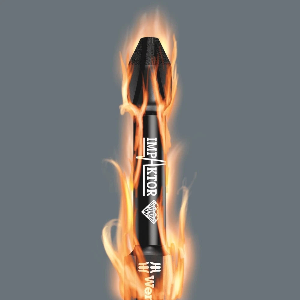 Wera Bit-Check 30 Impaktor 1 30 Piece Impact Screwdriver Bit Set - 057690