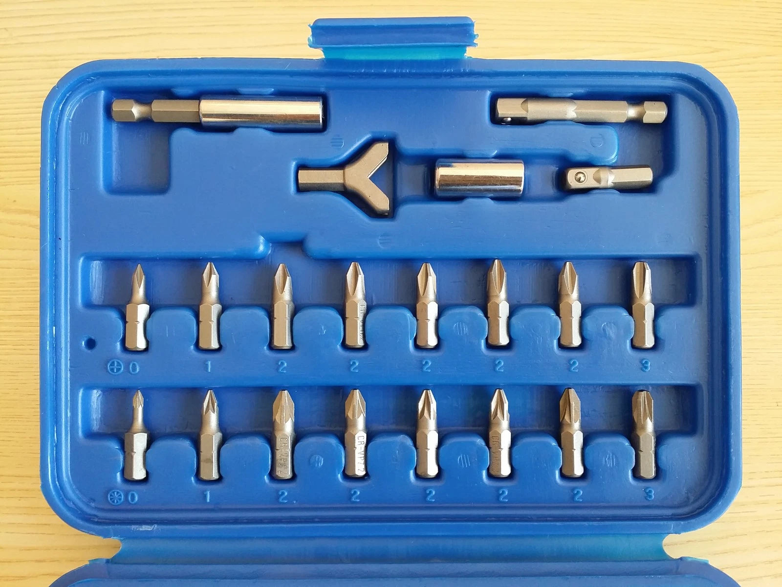100pc Security Bit Set 4 Tamper Proof Torx Star Hex Tri Wing Torq Spline Square