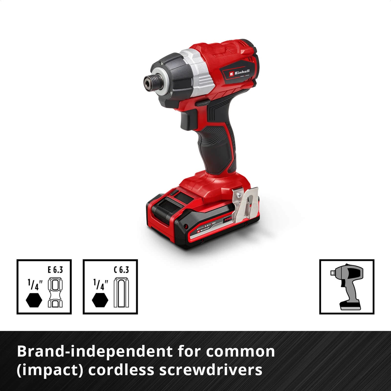 Einhell 38 Piece Impact Screwdriver Bit Set in M Case