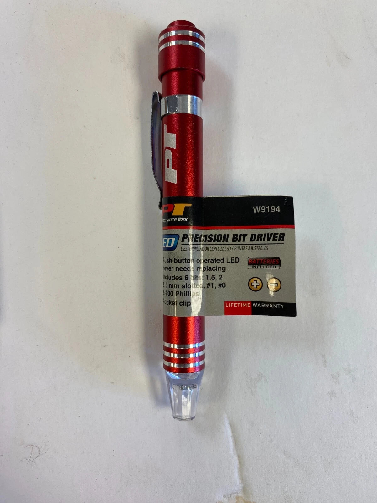 Performance Tool W9148  Precision Screwdriver Bit Set - 18 PACK