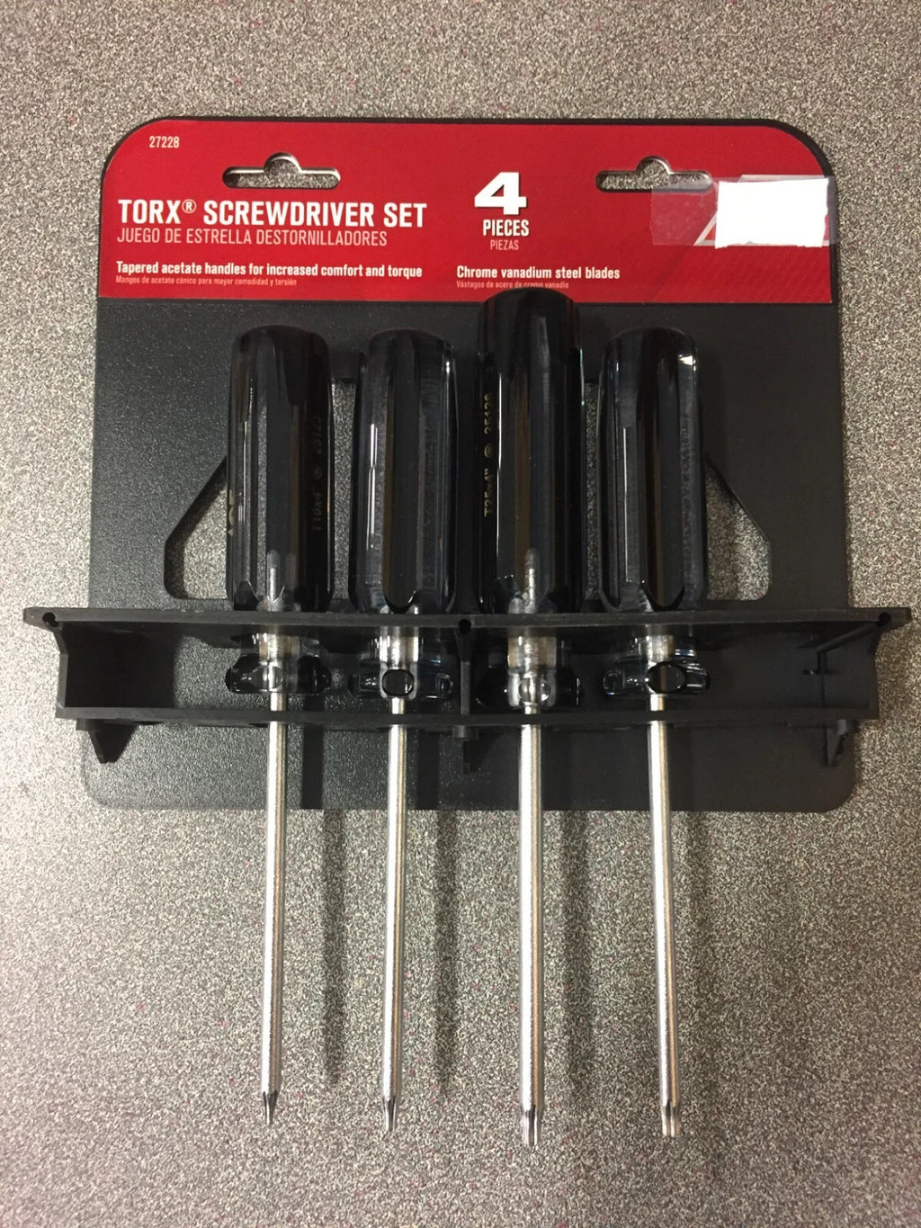 Pro Torx 27228 Screwdriver Set 9.8 in. 4 pc