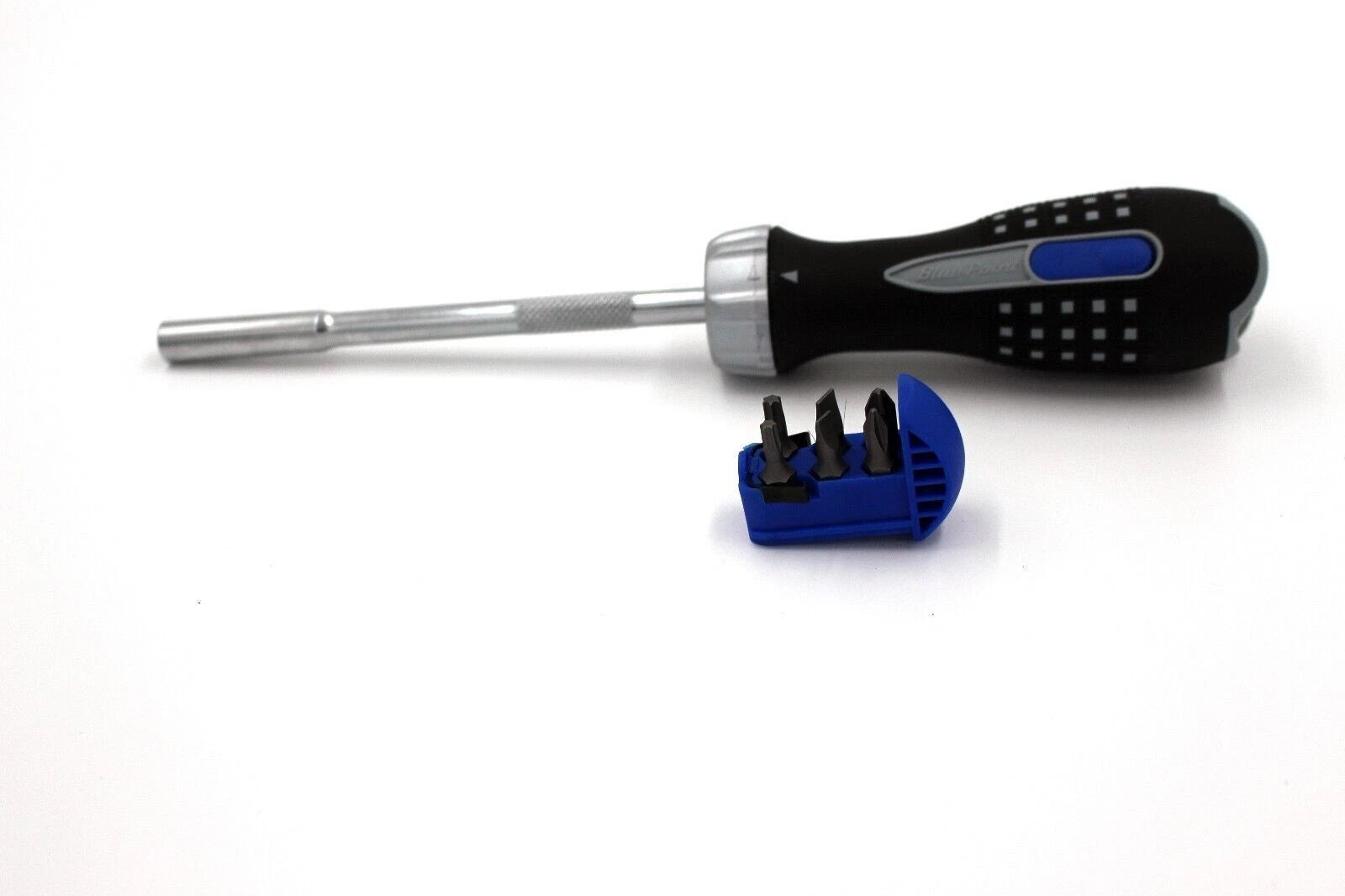 Blue Point ratchet screwdriver with bits ratcheting screwdriver BSGDMR6