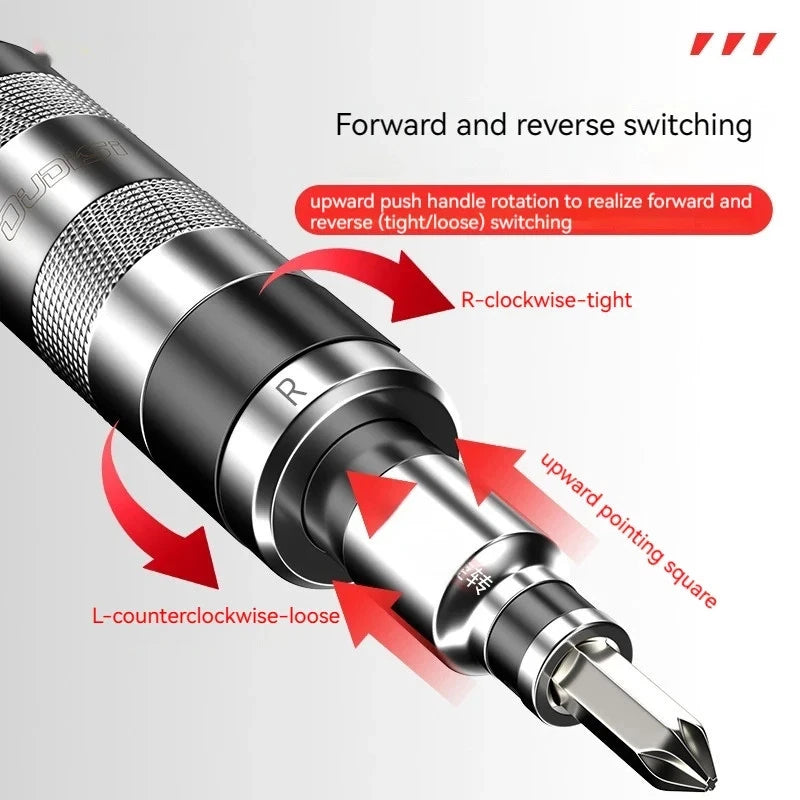 7/13 PCS Impact Screwdriver Hand Manual Reversible Impact Driver Set Durable