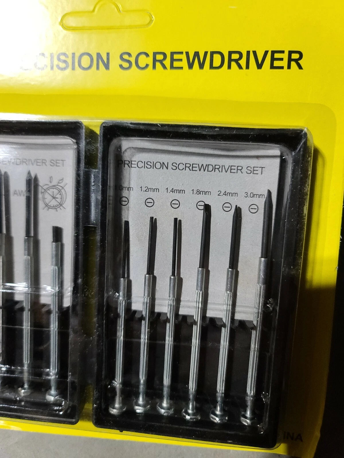 11  Piece Precision Slotted Screwdriver Set with Case(12 pack)