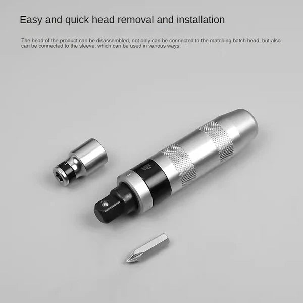 Impact Screwdriver Set Portable Heavy Duty Shockproof Screwdriver Chisel Tool