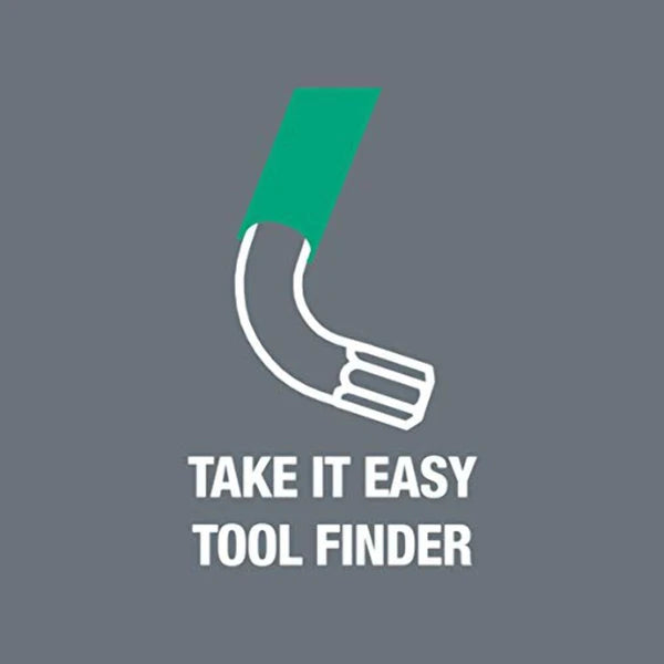 Wera Tools Kraftform Kompakt F 1 screwdriving Tool Set for Window Builders, 35 P