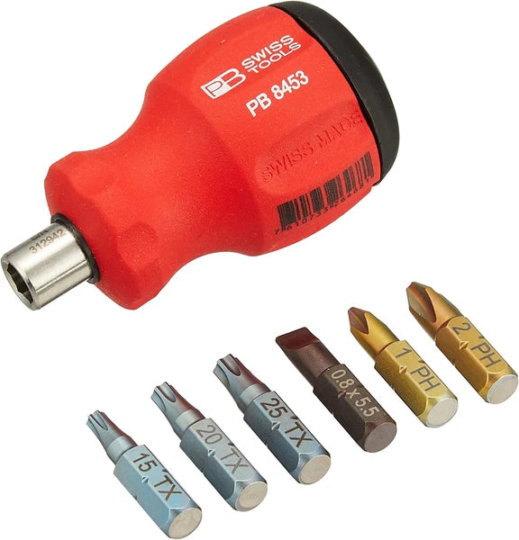 PB 8453 Multi-Bit Screwdriver Combination Screwdriver Manual Screwdriver/Set - M