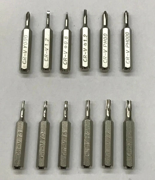 Hyper Tough - Smart Phone Repair Tool Kit 17 Piece Set Screw Driver Torx