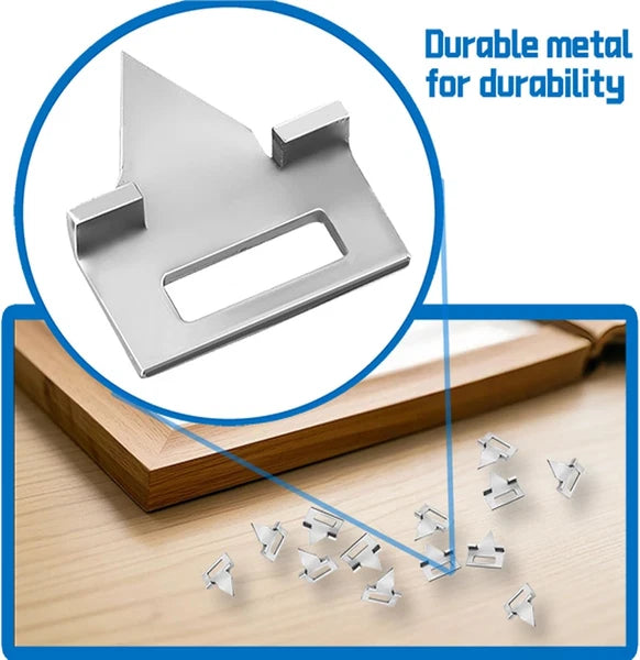 Glazier Points,120 Glazin Points and Glazier Point Driver for Easy Installation