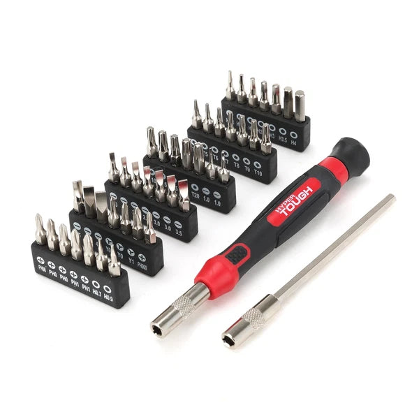 Hyper Tough 44 Piece Precision Multi-type Screwdriver Bits Set TS99913A