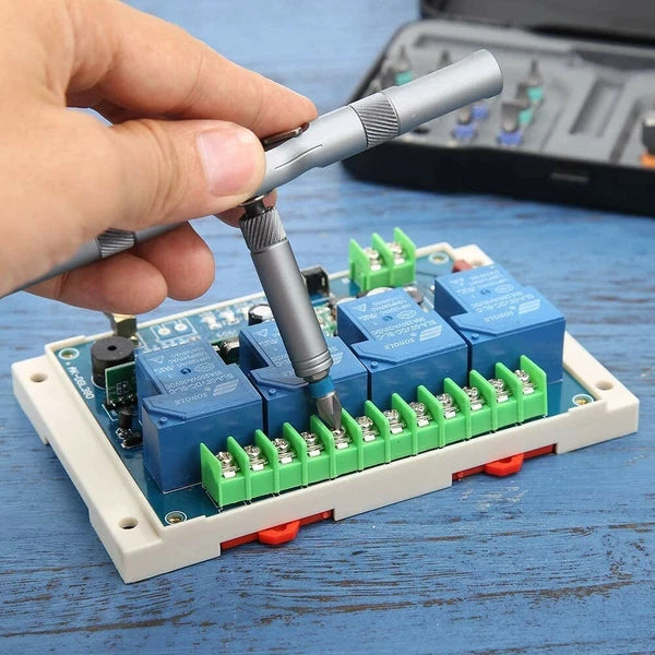 24 IN 1 Multi-Purpose Ratchet Wrench Screwdriver Magnetic Repair Bits Tool Set