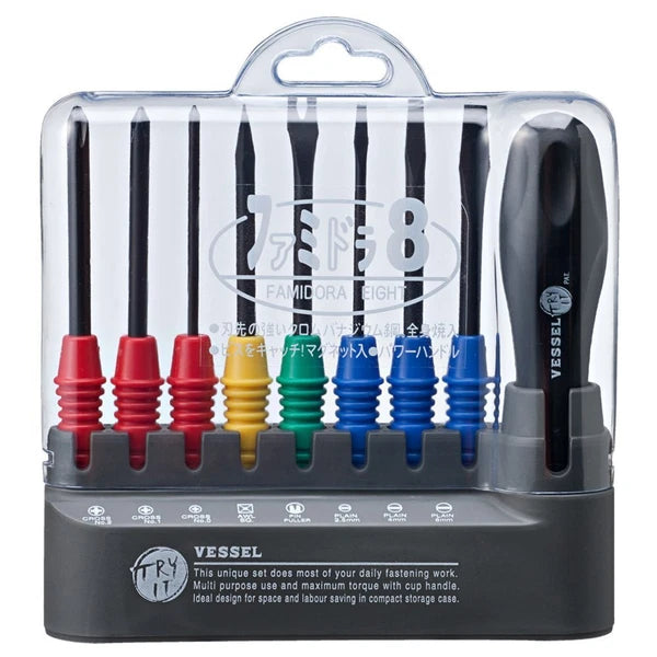 VESSEL Driver Set Famidra 8 TD-800