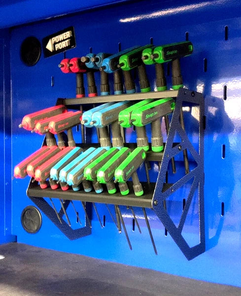 US General Icon hutch mount Organizer holder for ICON Snap on T handle hex allen