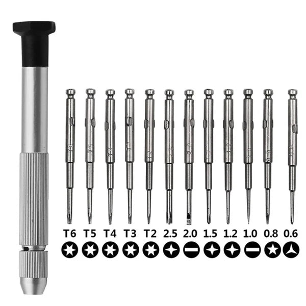 Screwdriver Set Tool Kit Electronics Repair Computer Tools Professional 13 in