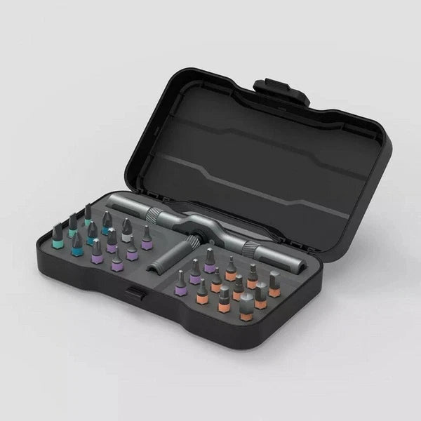 24 IN 1 Multi-Purpose Ratchet Wrench Screwdriver Magnetic Repair Bits Tool Set