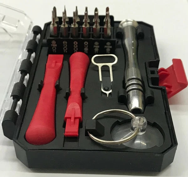 Hyper Tough - Smart Phone Repair Tool Kit 17 Piece Set Screw Driver Torx