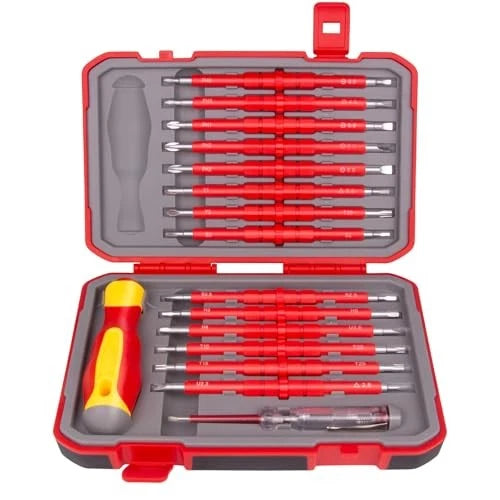 1000V Insulated Electrician Upgraded 29 in 1 Insulated Screwdriver Set