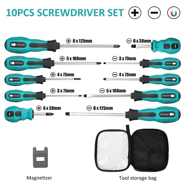 10Pcs Precision Screwdriver Set Hand Multi-tool Kit Y-shaped Triangle Magnetic