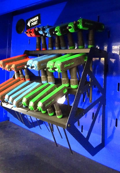 US General Icon hutch mount Organizer holder for ICON Snap on T handle hex allen