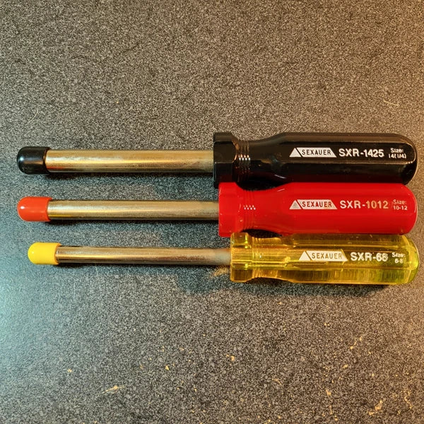 Sexauer 3pc Hafren security fastener screwdriver set excellent quality and shape