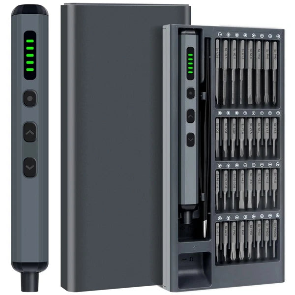 Mini Electric Screwdriver 68 in 1,Precision Screwdriver Set w/ 64 Magnetic Bits