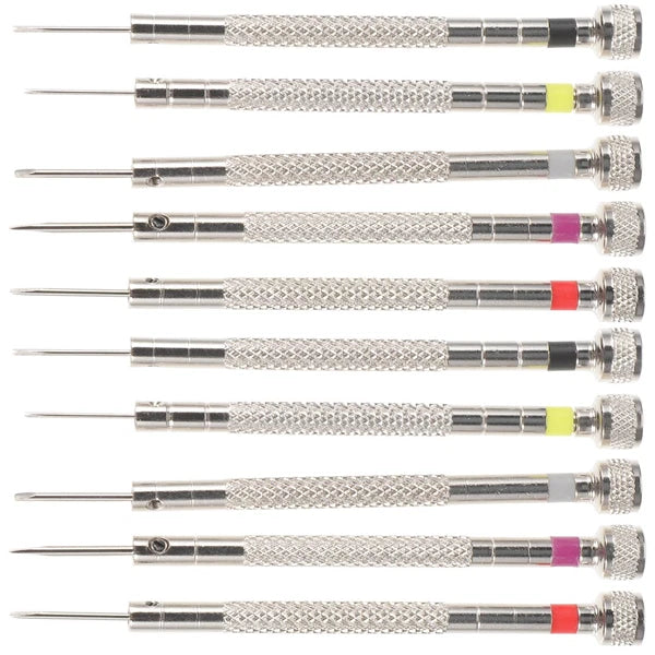 Flat Screwdriver Set Watch Repair Kit Eye Glass Repairing Eyeglass