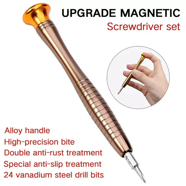 25 IN1 Small Mini Repair Precision Screwdriver Rivet Tool Set Cell Phone Repair