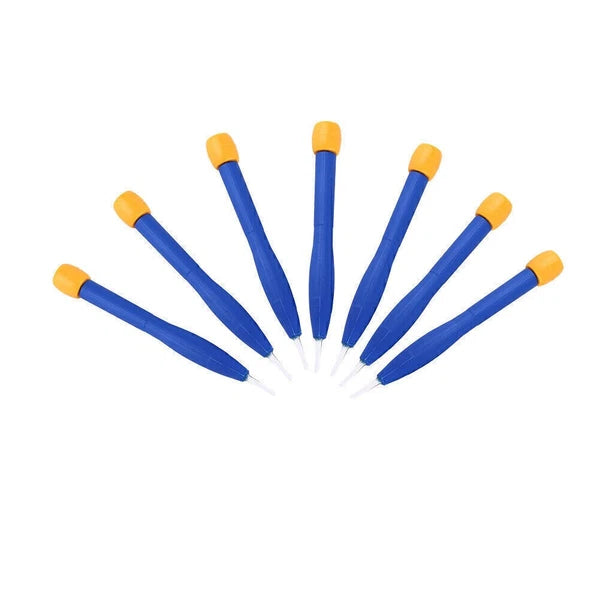 8pcs Adjust Frequency Screwdriver Anti static Plastic Ceramic Set Home Hand