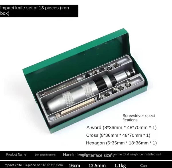 Screwdriver Set Industrial Grade Multifunctional Heavy Duty Shock Screwdriver