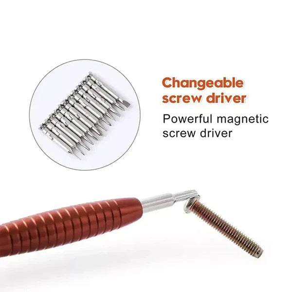 25 IN1 Small Mini Repair Precision Screwdriver Rivet Tool Set Cell Phone Repair