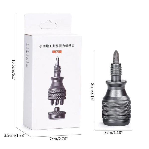 Reliable Screwdriver set Easy Handling with Bit Holder Removal Tool