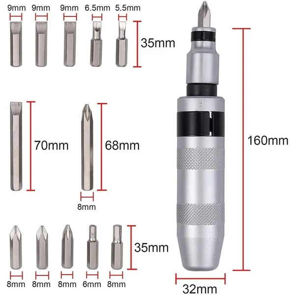 Screwdriver Set Industrial Grade Multifunctional Heavy Duty Shock Screwdriver
