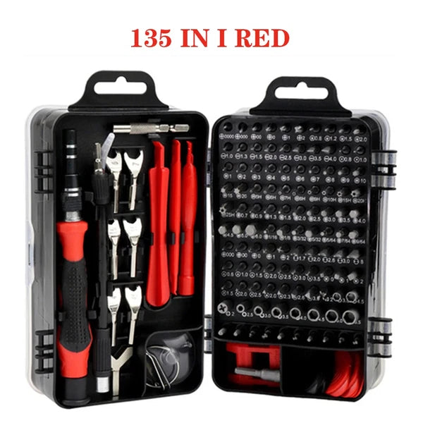 Screwdriver Set Magnetic Torx Phillips Screw Bit Kit  with Electrical Driver Rem