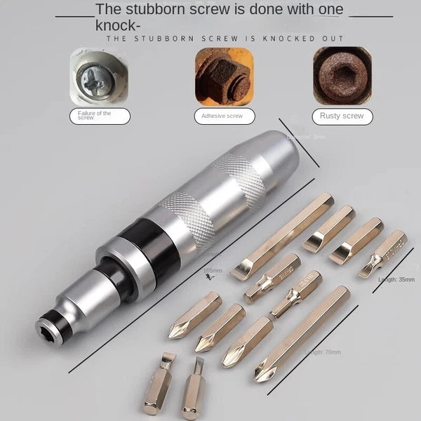 Impact Bit Screwdriver Set Multifunctional Combination Screw Removal Remover