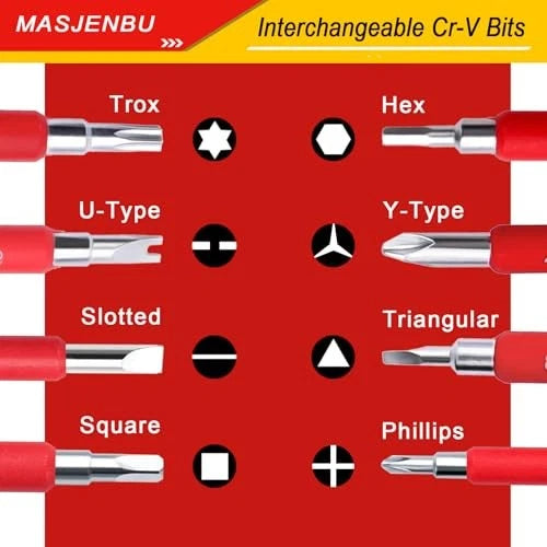 1000V Insulated Electrician Upgraded 29 in 1 Insulated Screwdriver Set