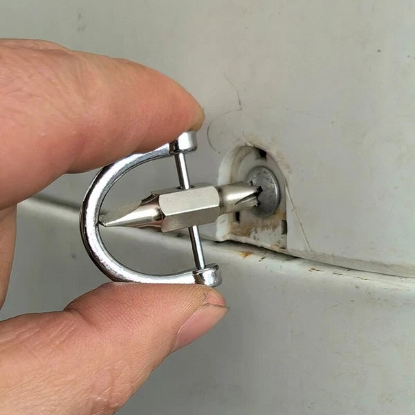 Reliable Keychain Screwdriver Set With Tip For Portability Easy Access Anywhere