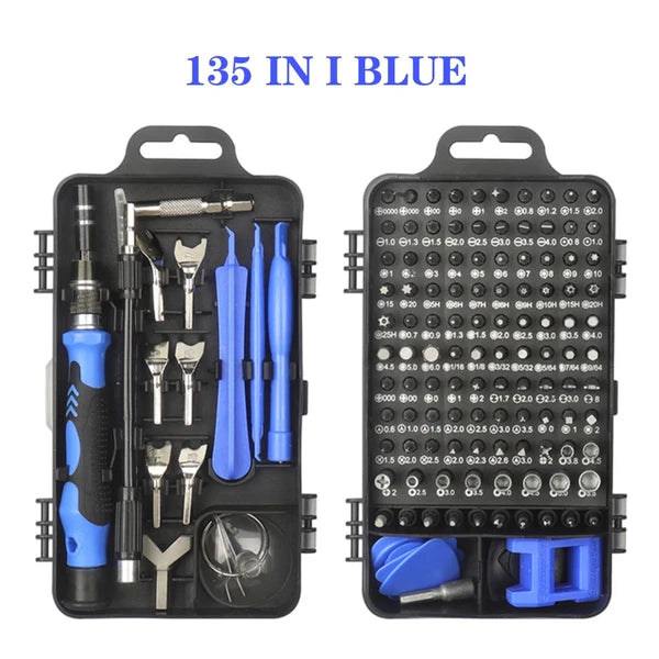 Screwdriver Set Magnetic Torx Phillips Screw Bit Kit  with Electrical Driver Rem