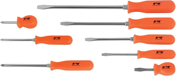 Performance Tool 8 Pc Screwdriver Set, W904
