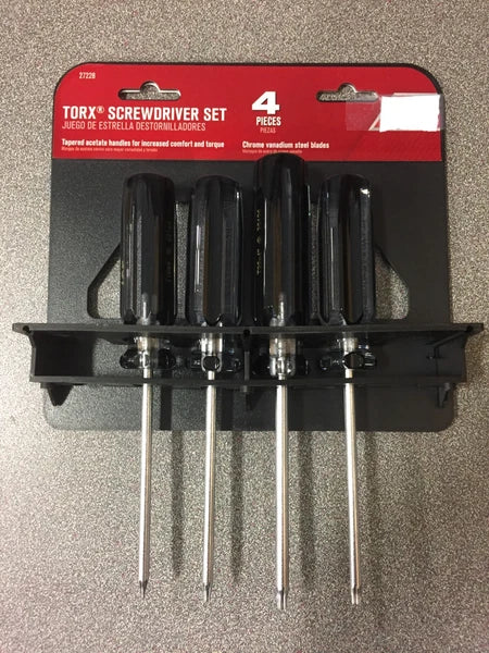 Pro Torx 27228 Screwdriver Set 9.8 in. 4 pc