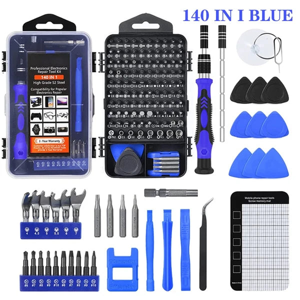 Screwdriver Set Magnetic Torx Phillips Screw Bit Kit  with Electrical Driver Rem